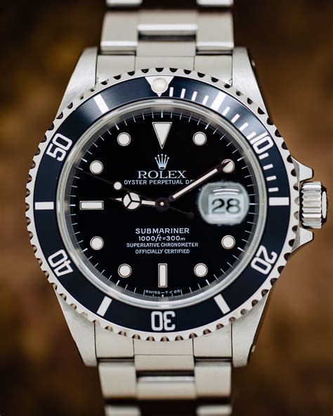 rolex submariner ref.16610 descrizione|rolex 16610 price chart.